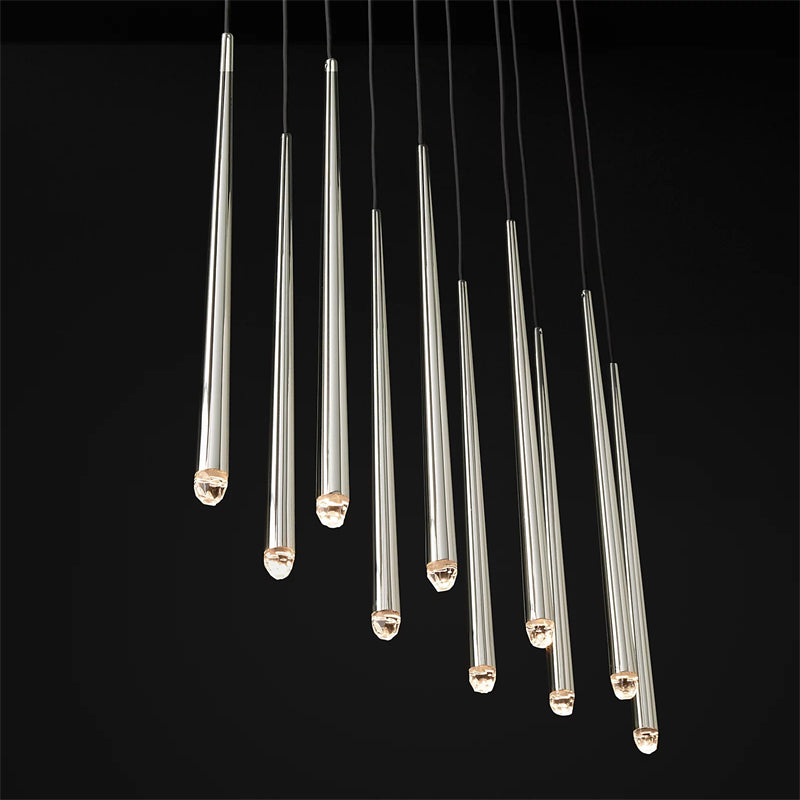 Aquitance Rectangle Chandelier For Kitchen Dining Room-MEET LIGHTING