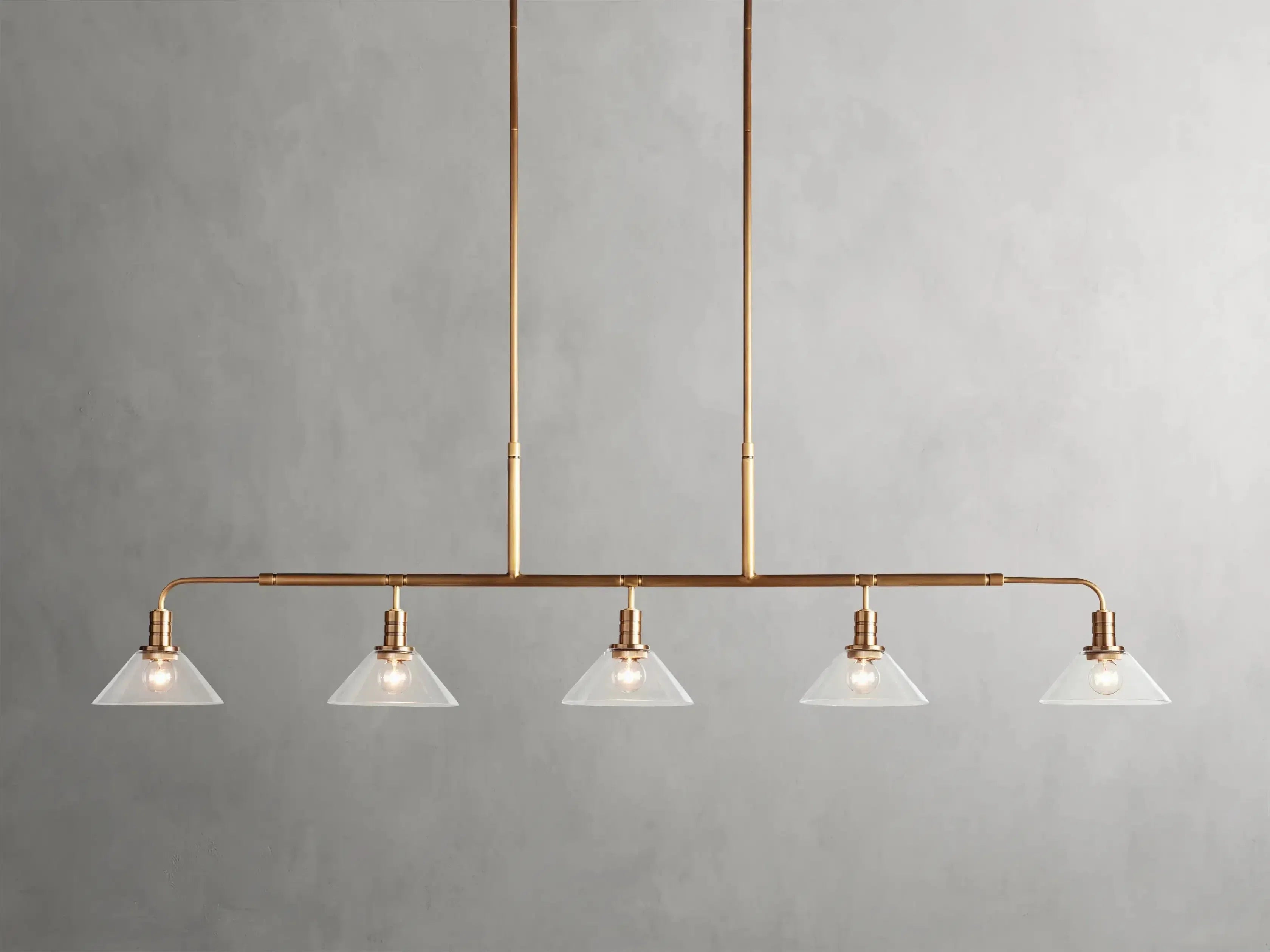 Theron Linear Chandelier 50''60''-MEET LIGHTING