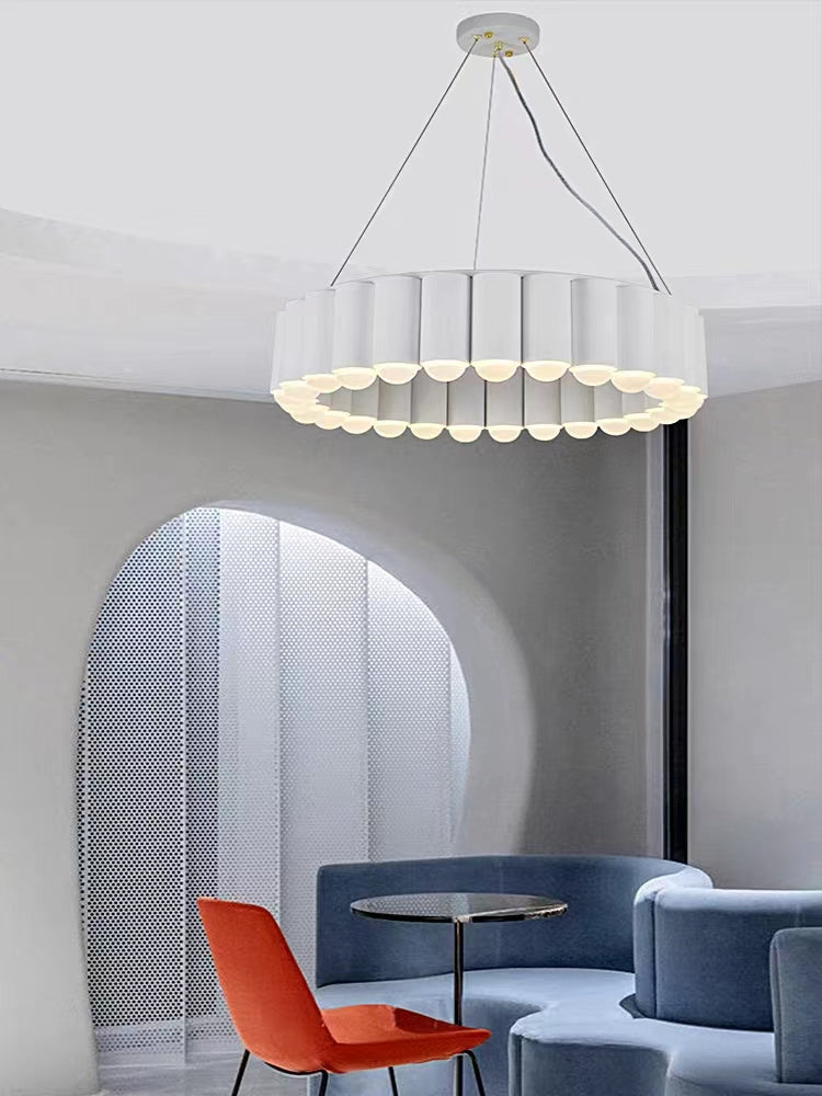 Designer Model Oversized Multi-head Round Chandelier for Living/Dining Room/Bedroom-MEET LIGHTING