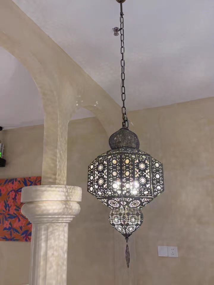 Retro Decorative Design Iron Pendant Light Fixture Chandelier for Dining Room/Living Room/Bedroom/Restaurant/Cafe-MEET LIGHTING