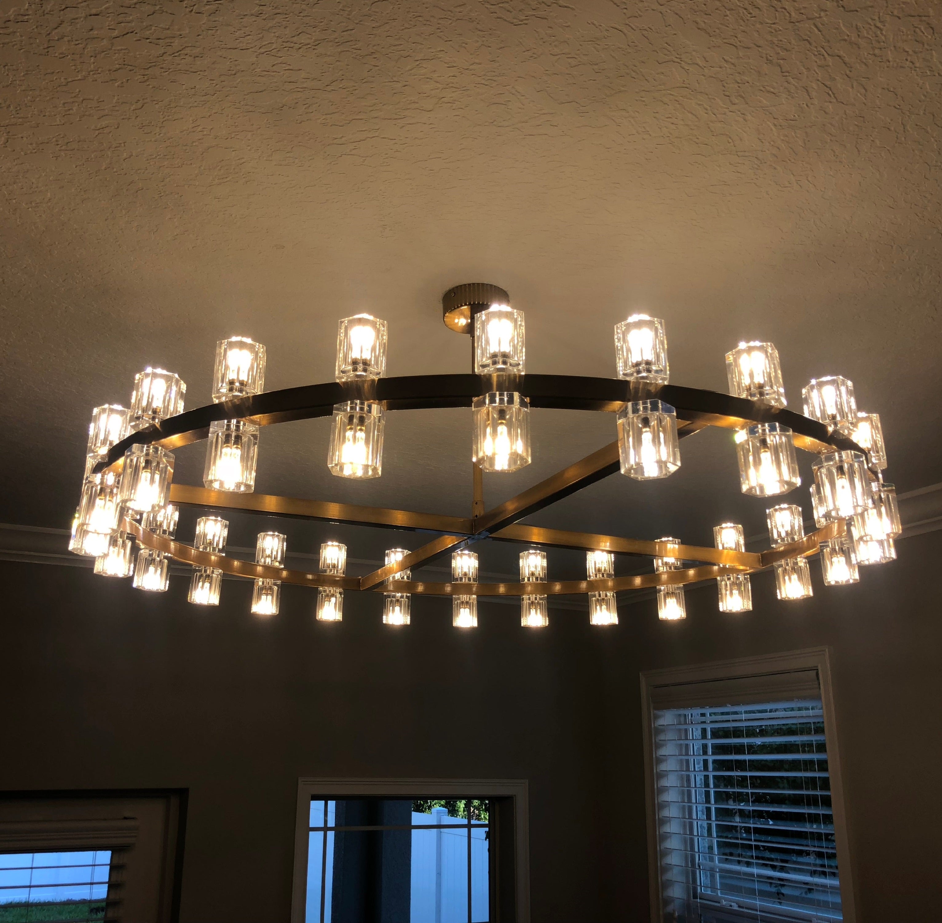 Arcachon Round Chandelier 60"