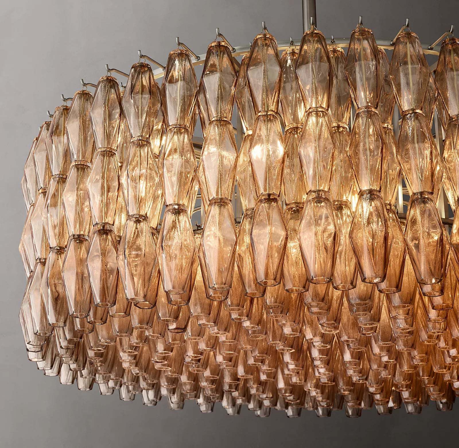 Chiaray Glass Round Chandelier 47"