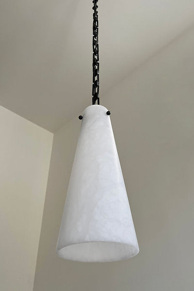 Luccas Contemporary Alabaster Pendant Light