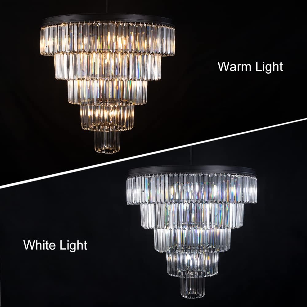 Tochic Crystal Round Chandelier