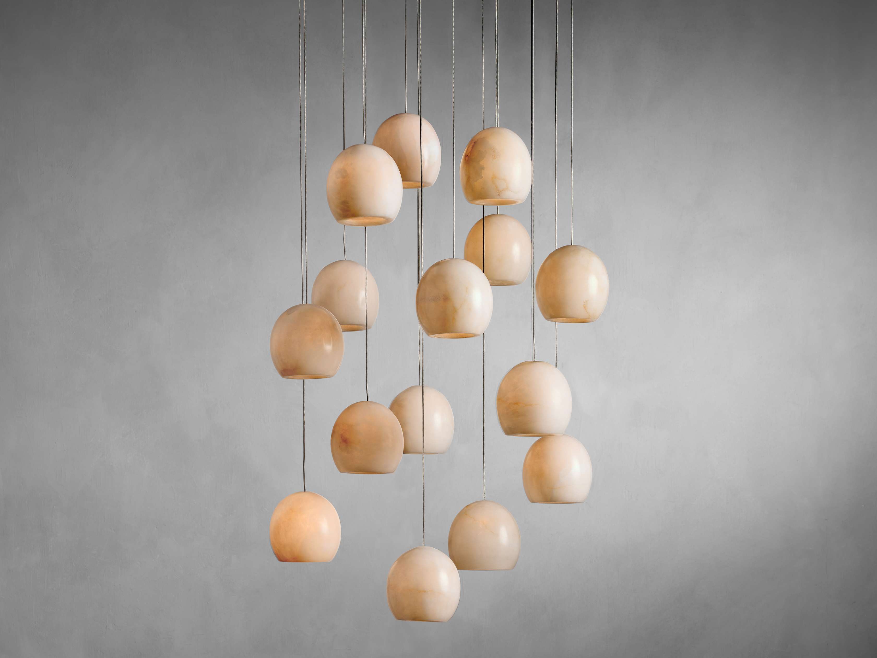 Maeva Round Chandelier-MEET LIGHTING
