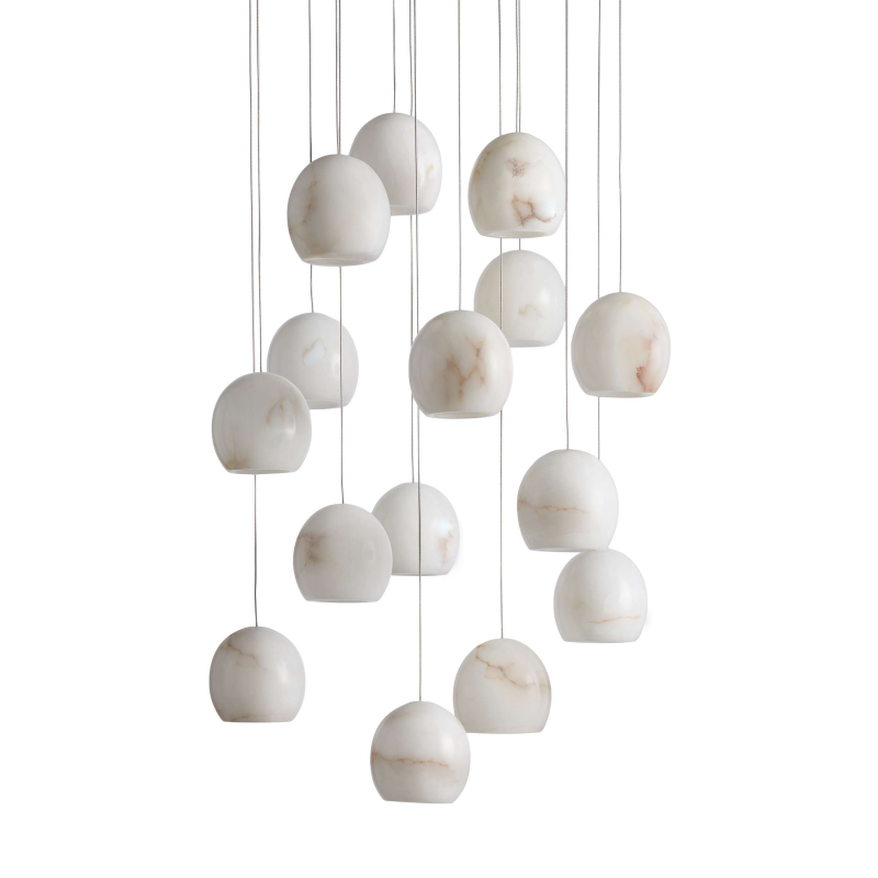 Maeva Round Chandelier-MEET LIGHTING