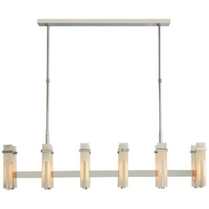 Alabaster Ian Malik Large Linear Chandelier-MEET LIGHTING