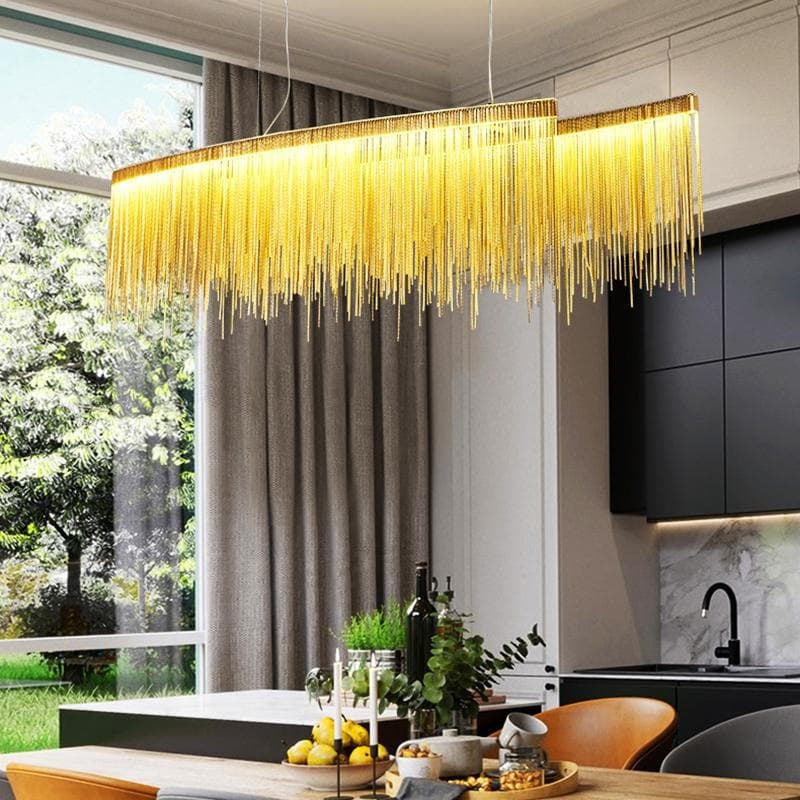 Alisa Oval Chandelier-MEET LIGHTING