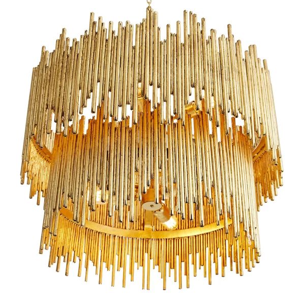 Althely 8 Lights 2-Tier Chandelier-MEET LIGHTING
