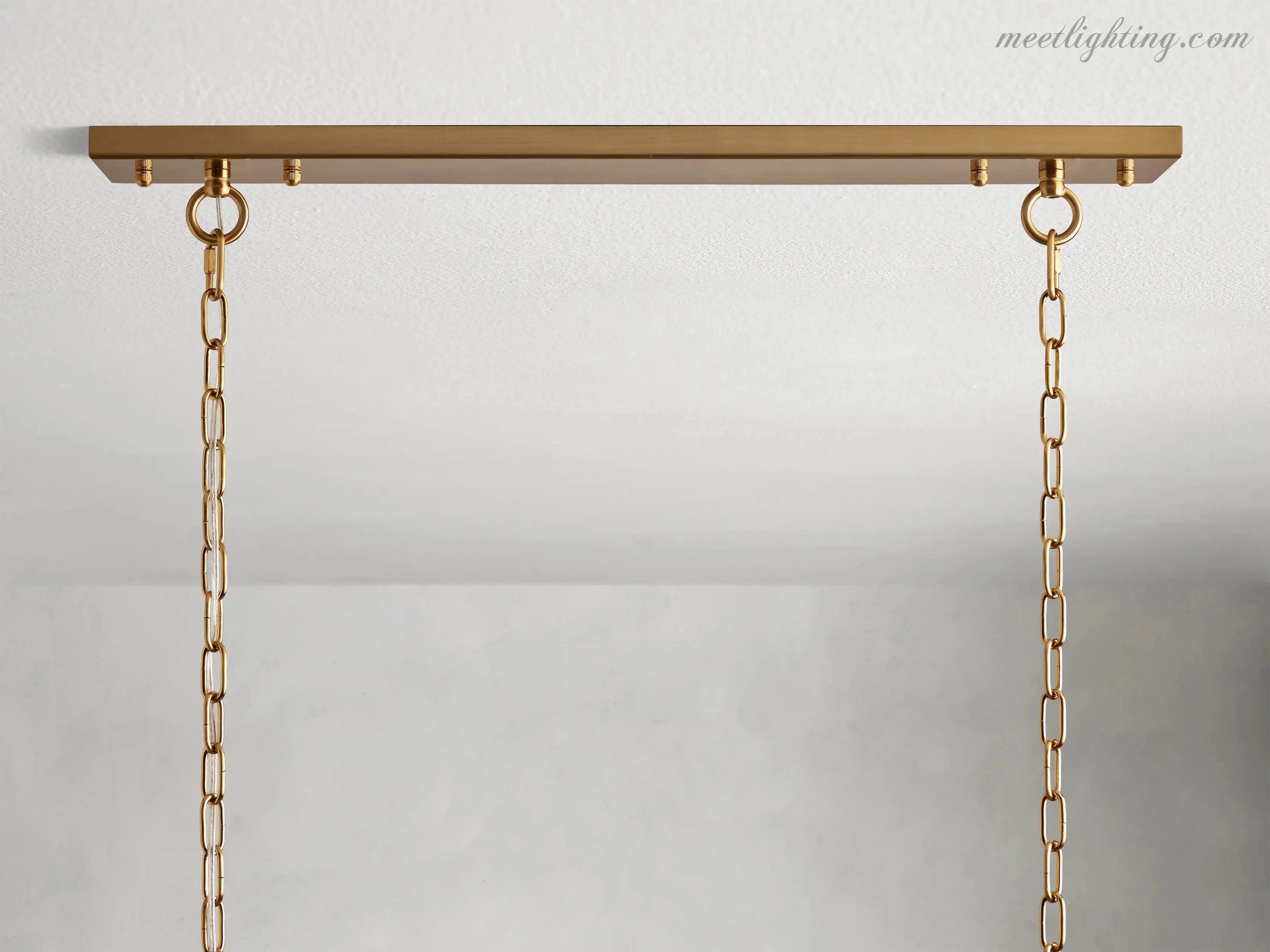 Amaya Rectangular Chandelier-MEET LIGHTING