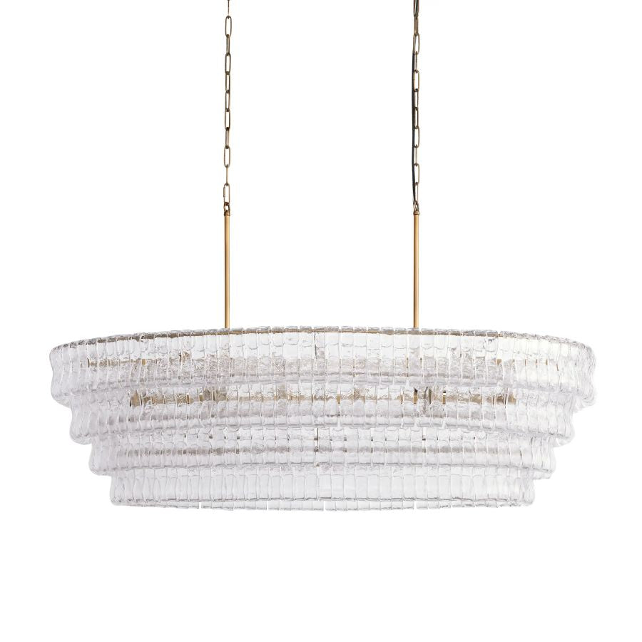 Amir Oval Chandelier-MEET LIGHTING