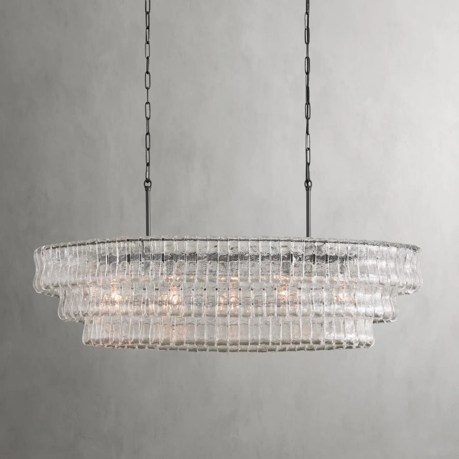 Amir Oval Chandelier-MEET LIGHTING