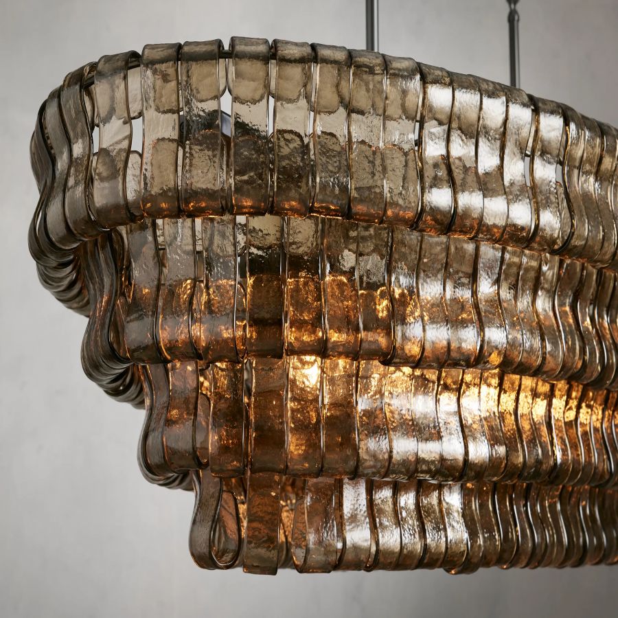 Amir Oval Chandelier-MEET LIGHTING
