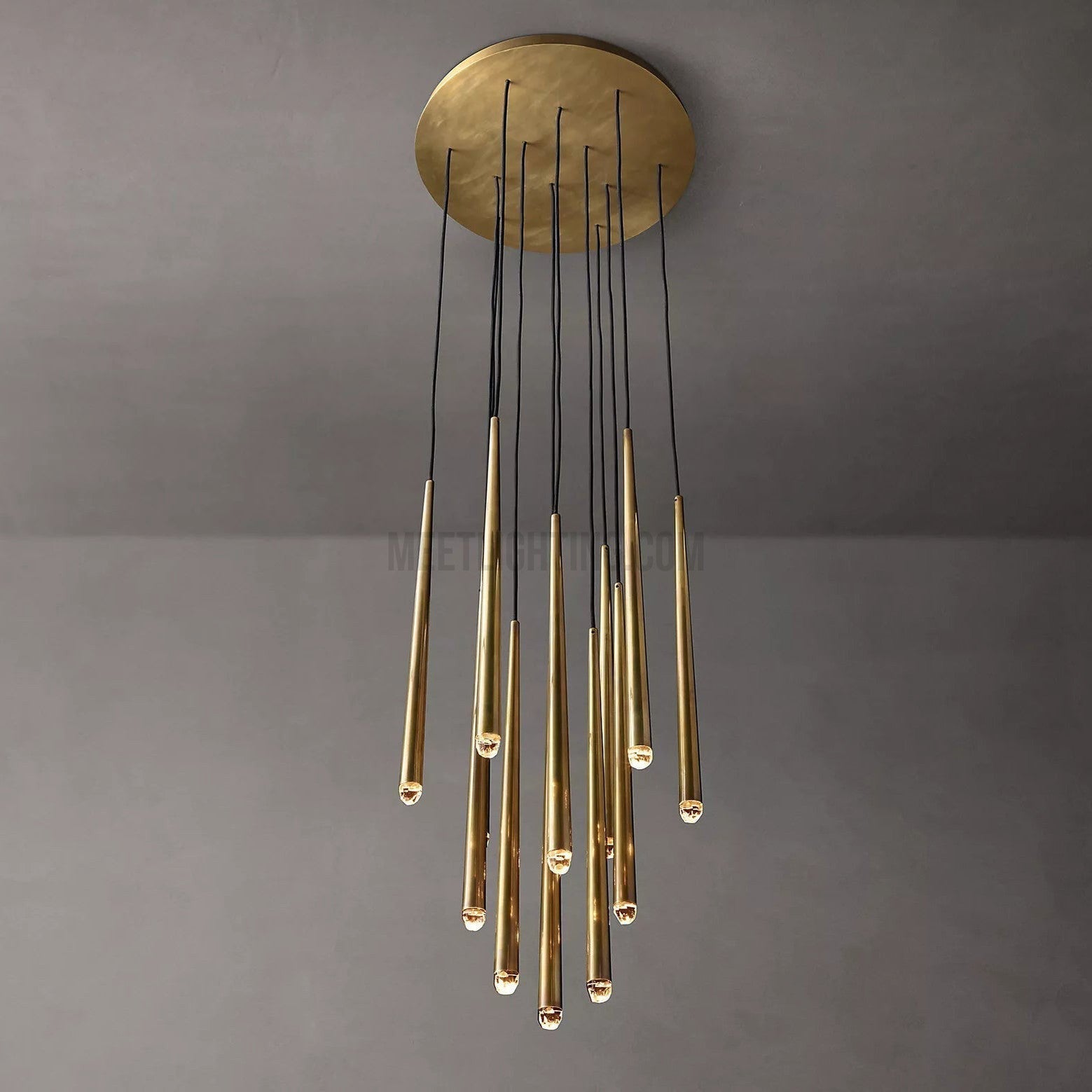 Aquitance Round Chandelier 24"-MEET LIGHTING