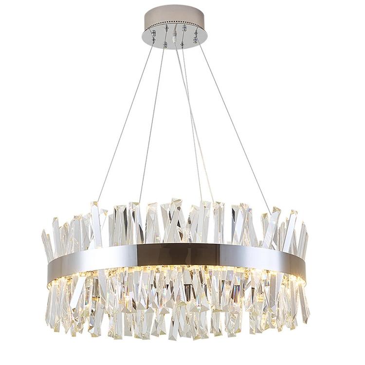 Arsen Crystal Round Chandelier-MEET LIGHTING