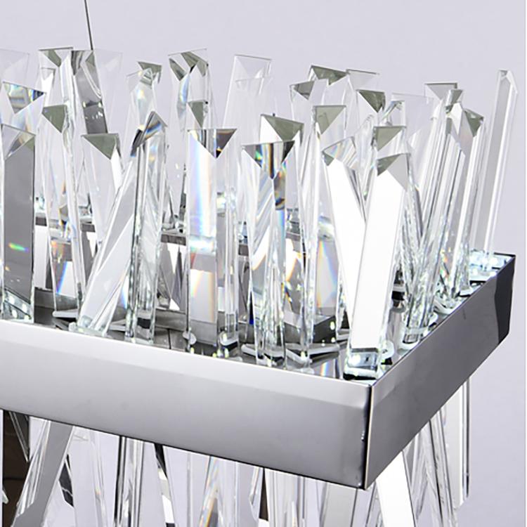 Arseni Crystal Rectangular Chandelier 43.3"-MEET LIGHTING
