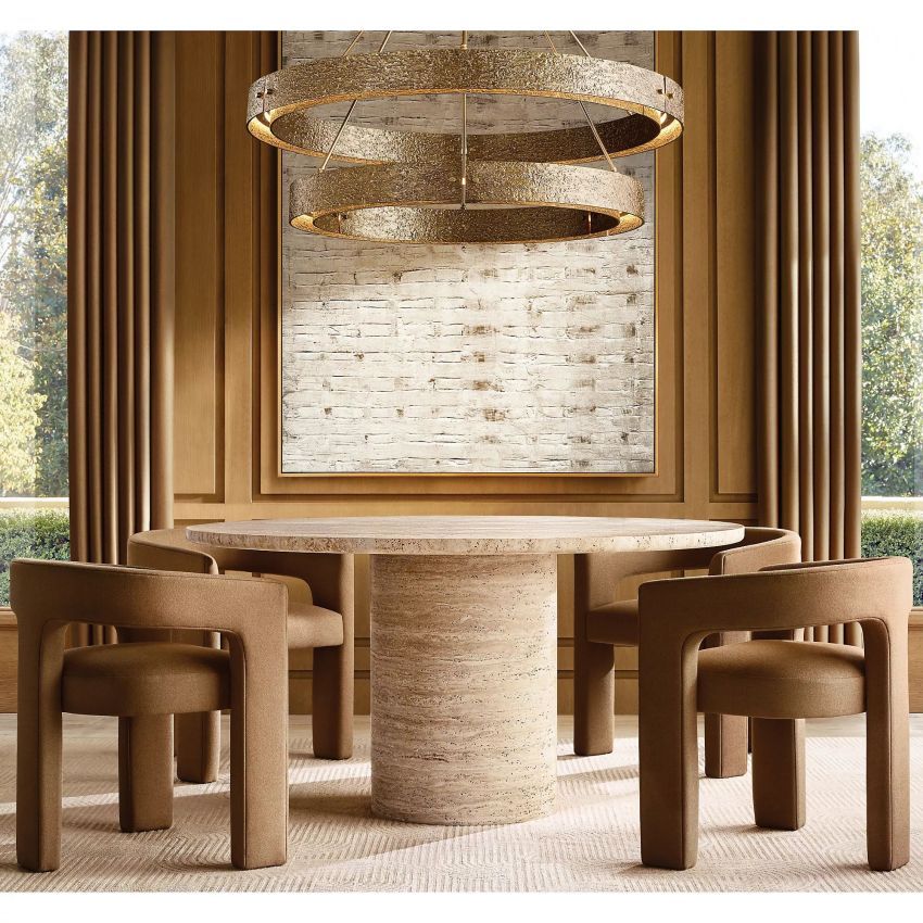 Vouvray Round Chandelier 36"-MEET LIGHTING