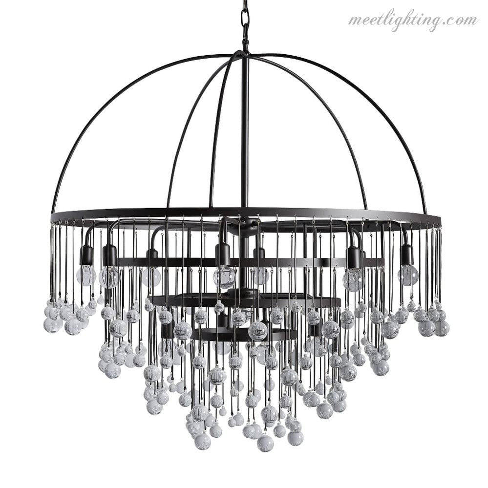 Aubrey 4 Tier Chandelier-MEET LIGHTING