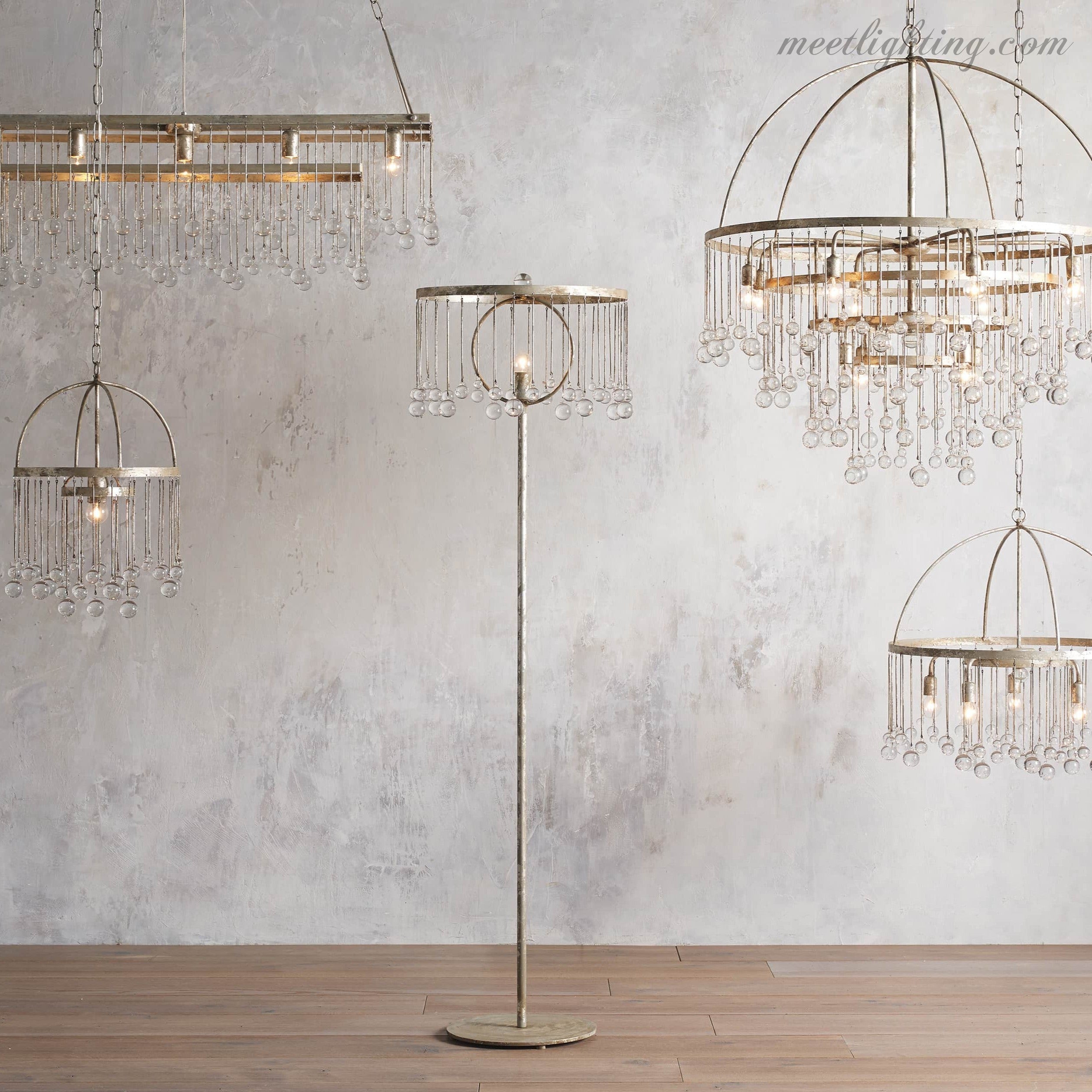 Aubrey 4 Tier Chandelier-MEET LIGHTING