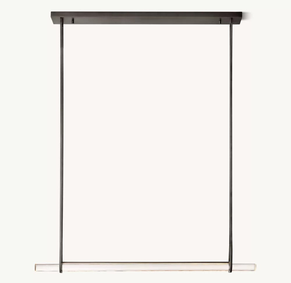 Audubon Single Bar Chandelier 60"