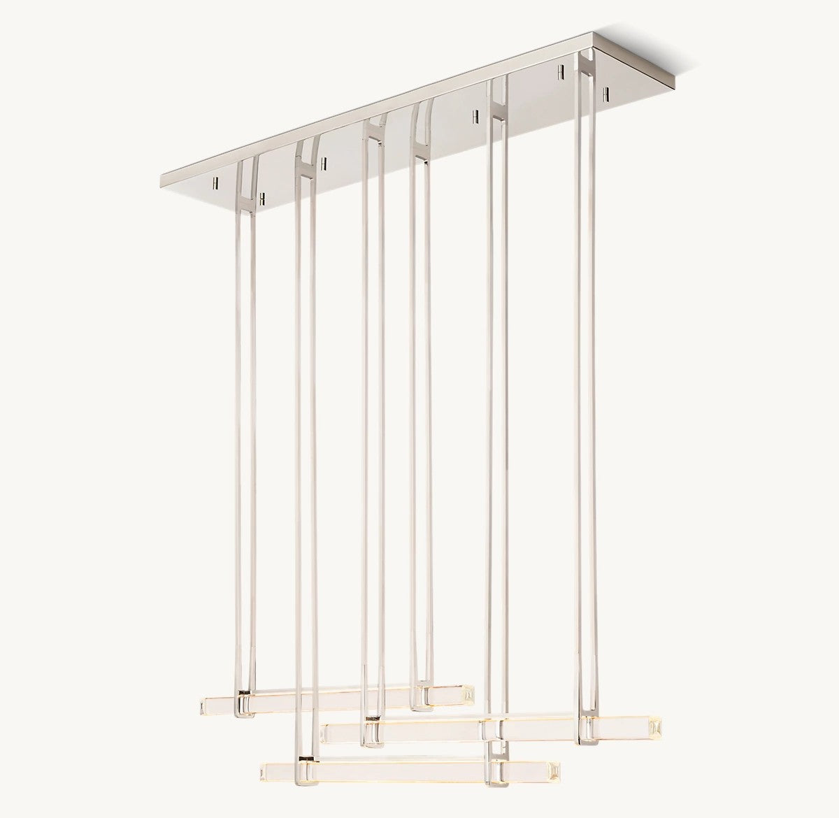 Audubon Triple Bar Chandelier