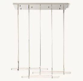 Audubon Triple Bar Chandelier