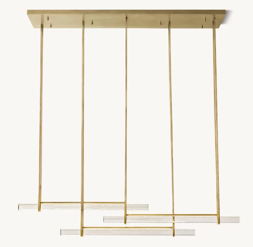 Audubon Triple Bar Chandelier