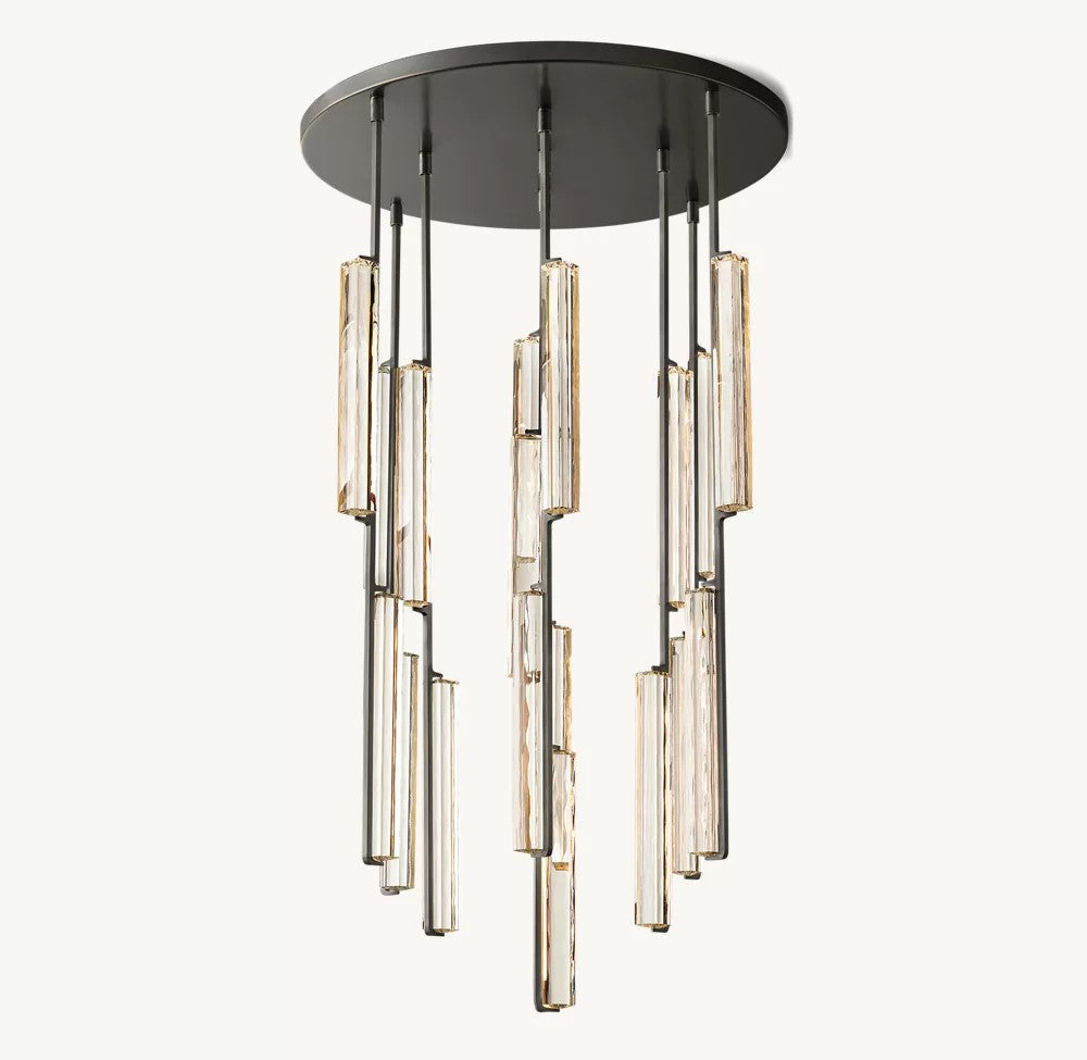 Audubon Round Chandelier 40"D