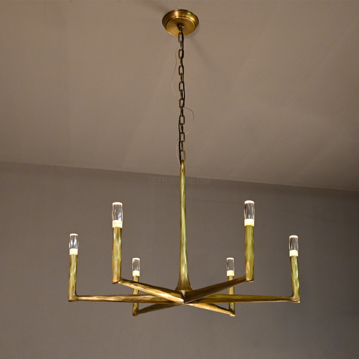 Thaddeus Forged Round Chandelier 36" 48” 60” 72”-MEET LIGHTING