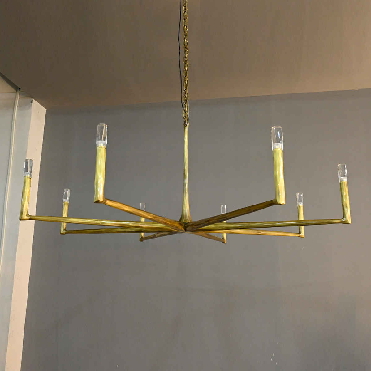 Thaddeus Forged Round Chandelier 36" 48” 60” 72”-MEET LIGHTING