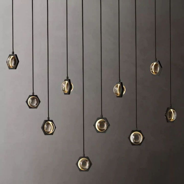 Eclatant Linear Chandelier 72"