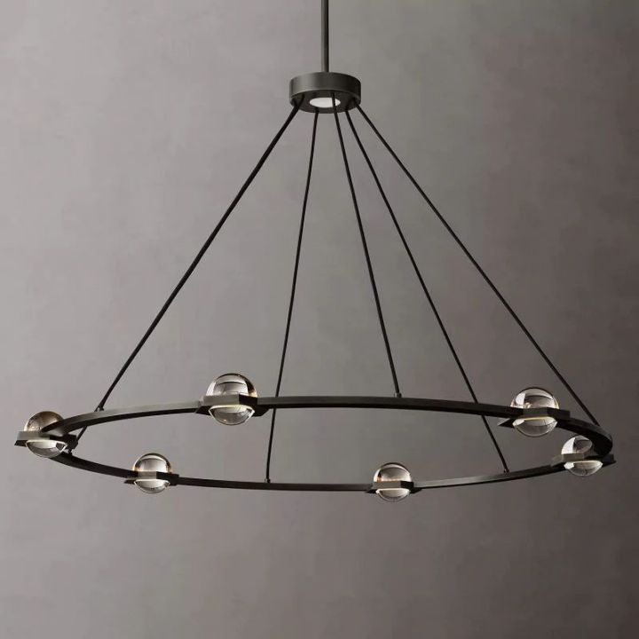 Eclatant Round Chandelier 48"