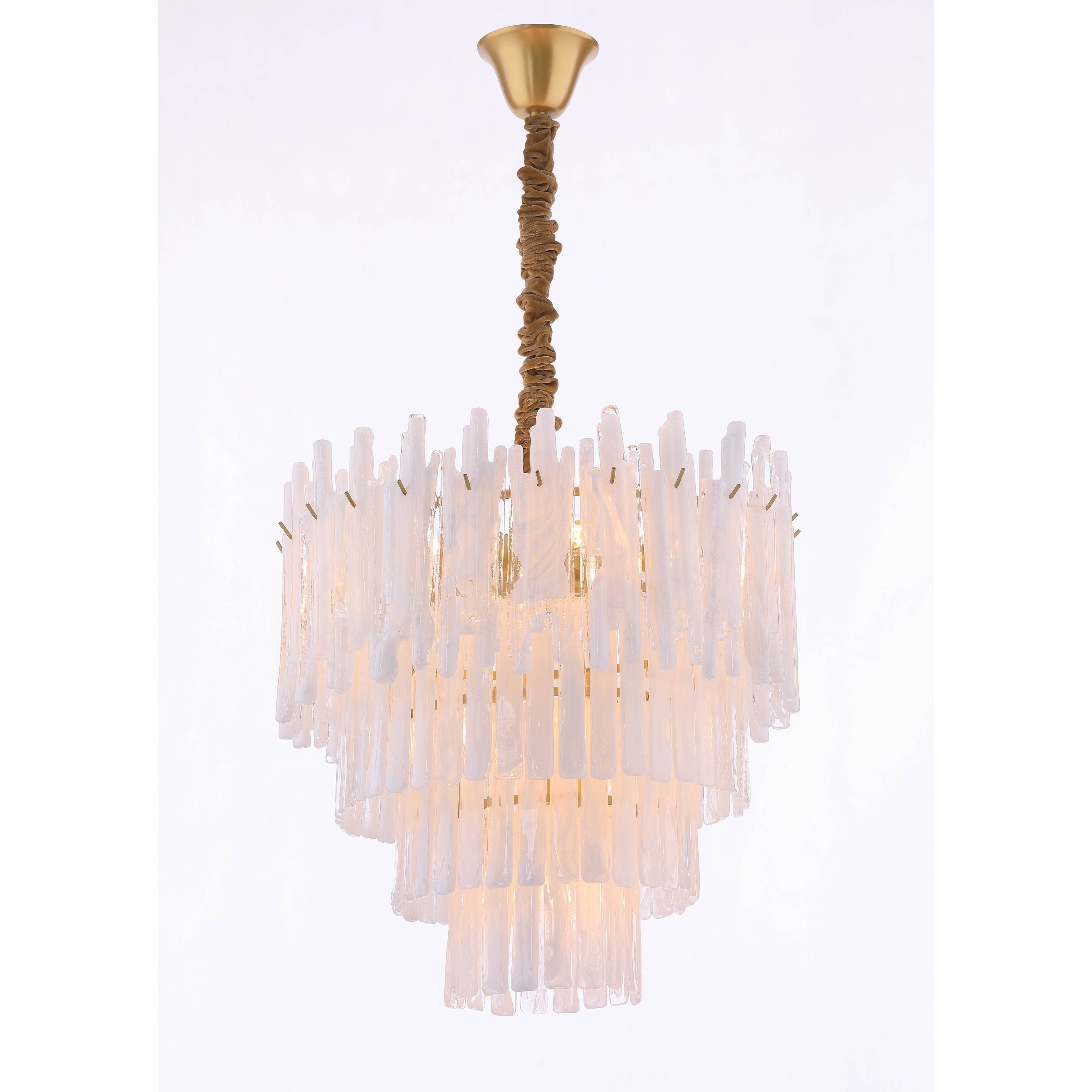 Blanche Tiered Chandelier-MEET LIGHTING