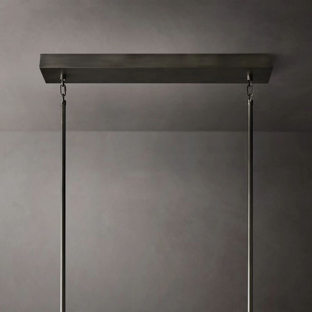 Arcachon Rectangle Chandelier-MEET LIGHTING