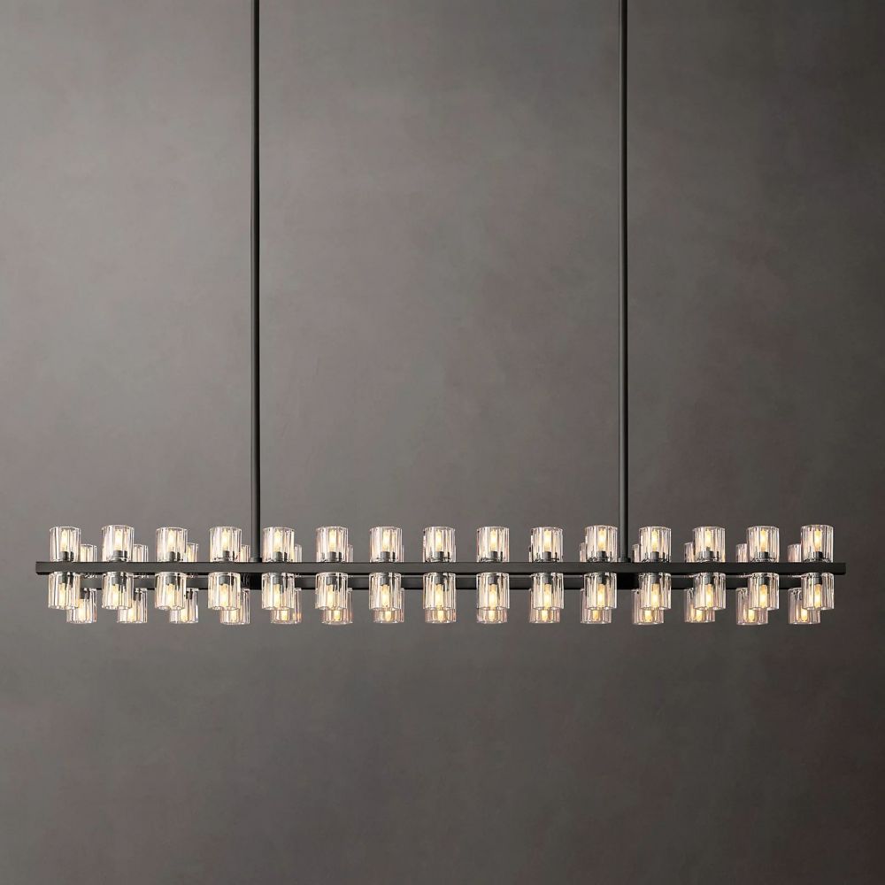 Arcachon Rectangle Chandelier-MEET LIGHTING