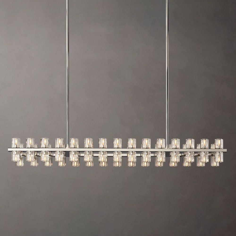 Arcachon Rectangle Chandelier-MEET LIGHTING