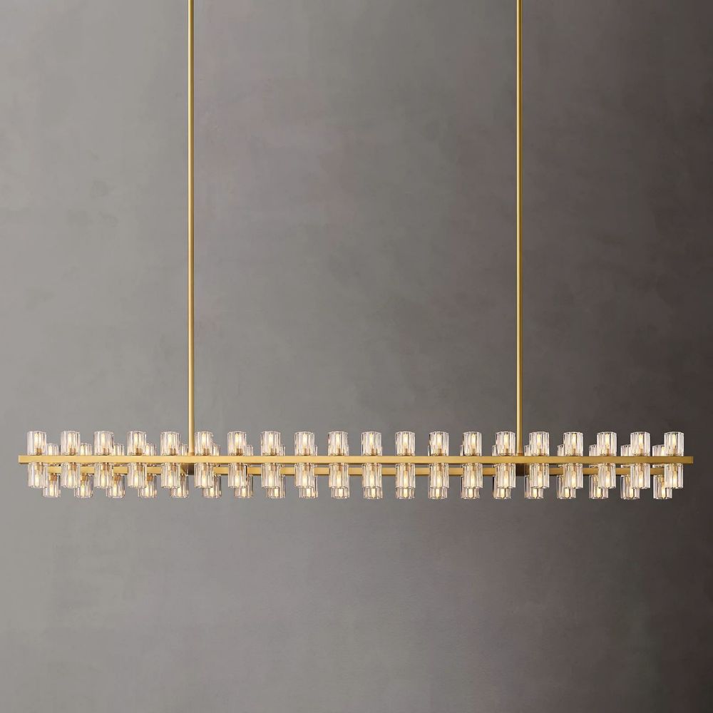 Arcachon Rectangle Chandelier-MEET LIGHTING