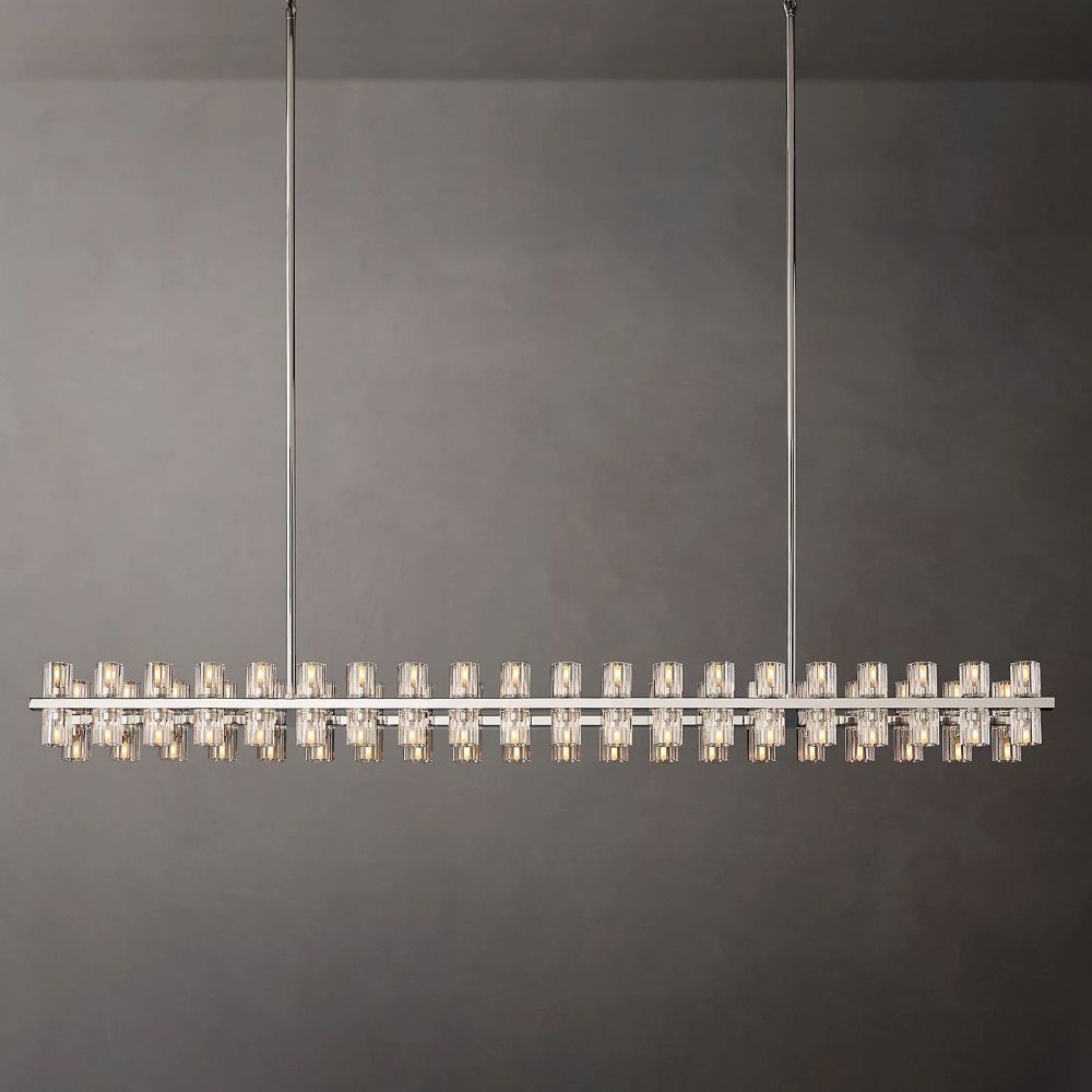 Arcachon Rectangle Chandelier-MEET LIGHTING
