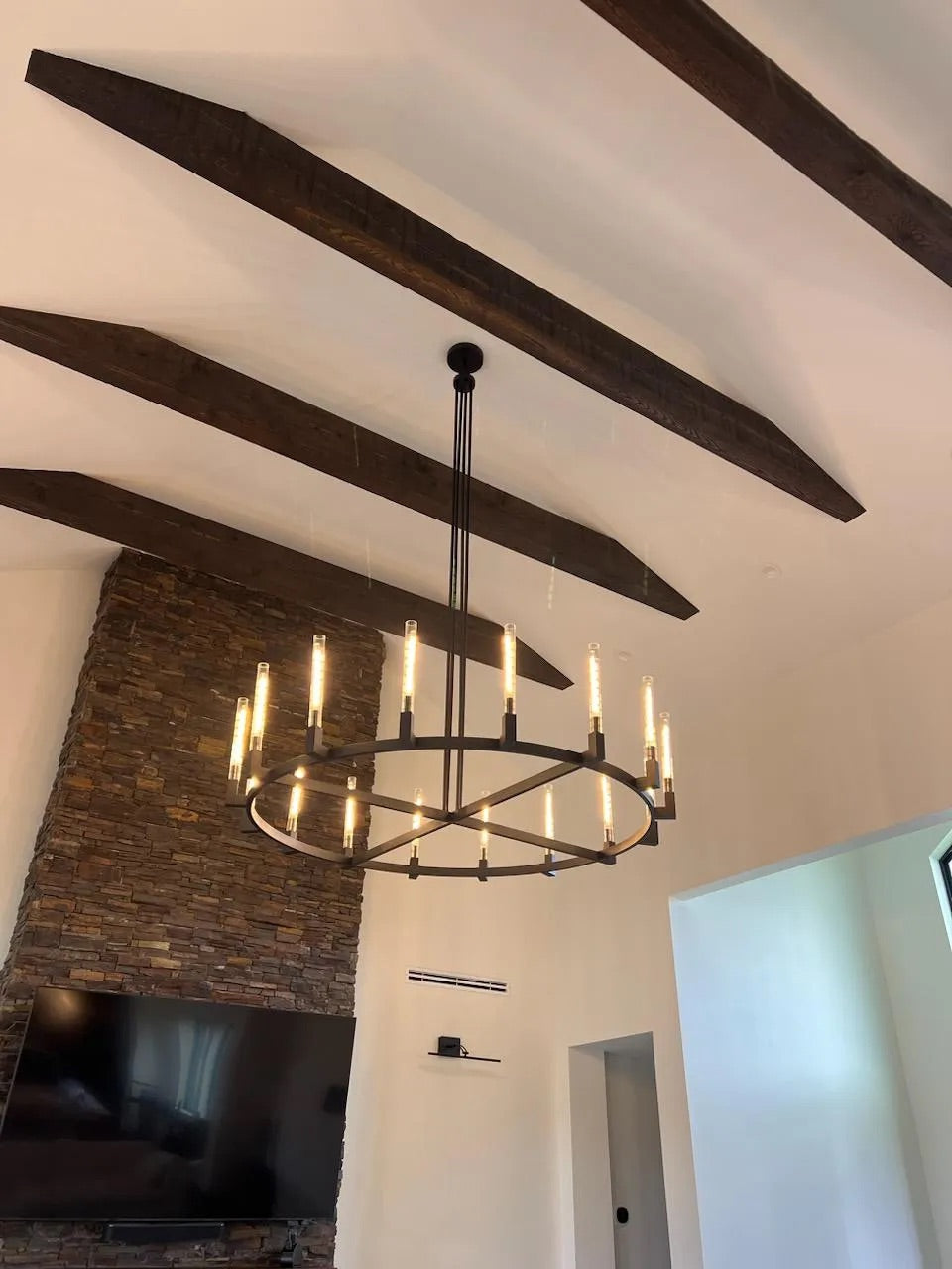 Cannel Round Chandelier 60"-MEET LIGHTING