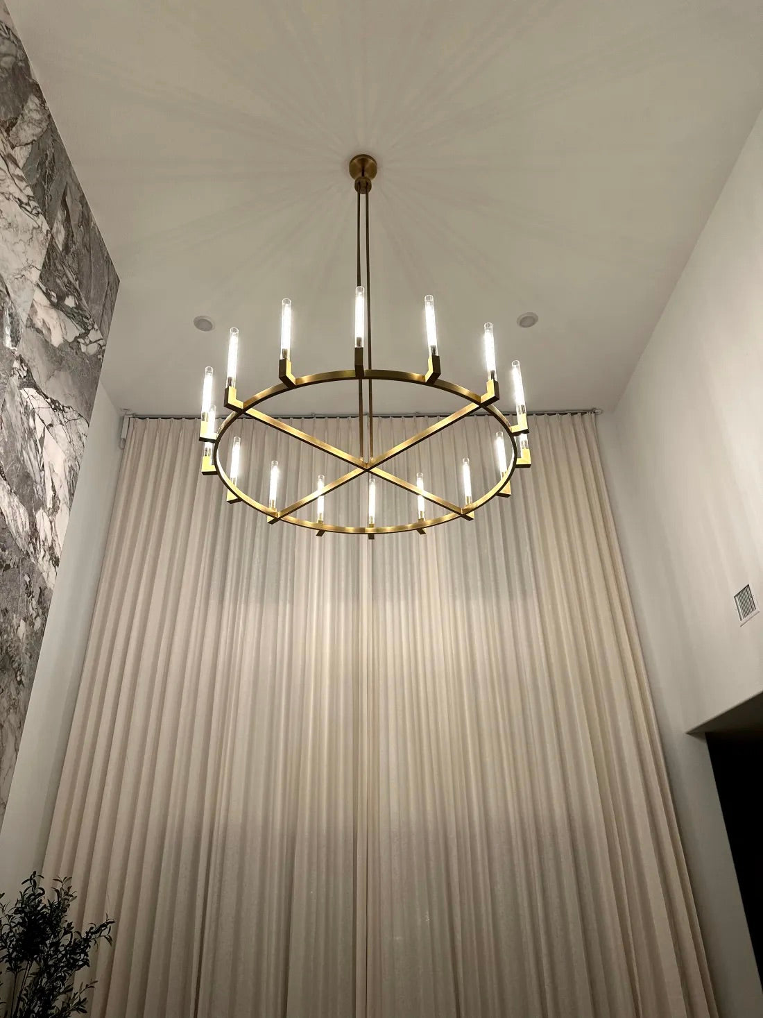 Cannel Round Chandelier 60"-MEET LIGHTING