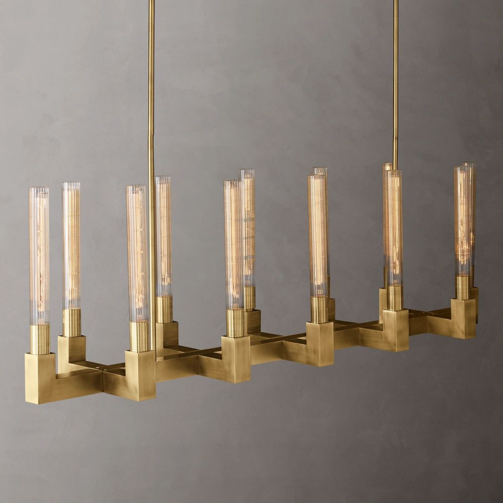 Cannel Linear Chandelier-MEET LIGHTING