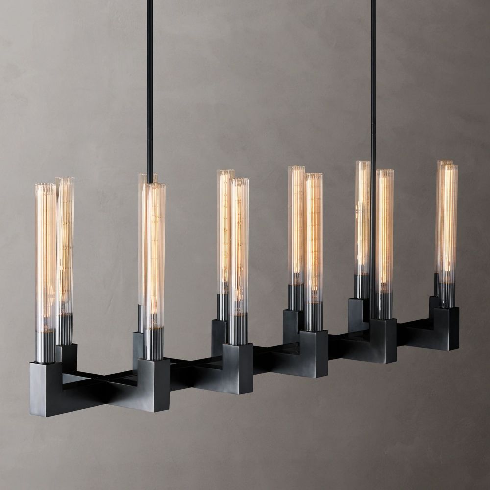 Cannel Linear Chandelier-MEET LIGHTING