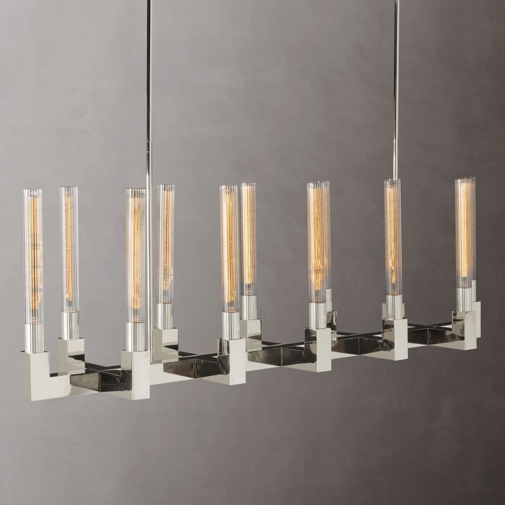 Cannel Linear Chandelier-MEET LIGHTING