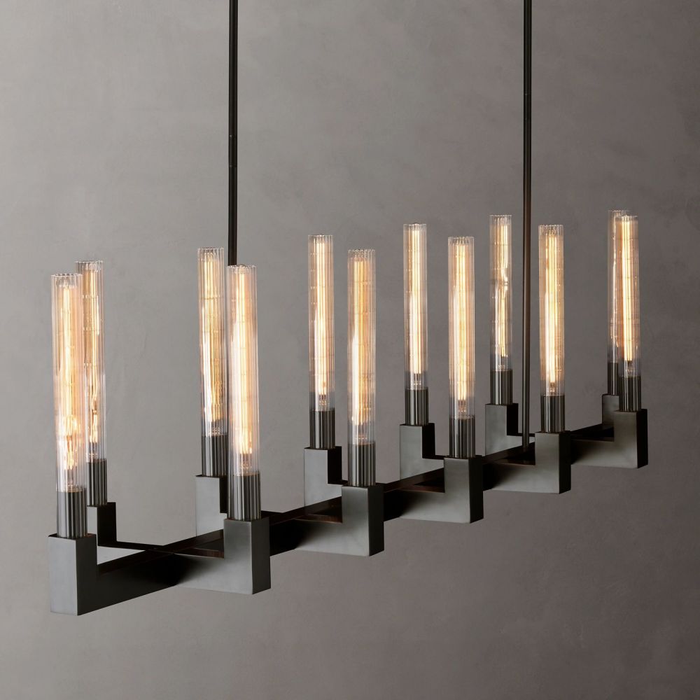 Cannel Linear Chandelier-MEET LIGHTING