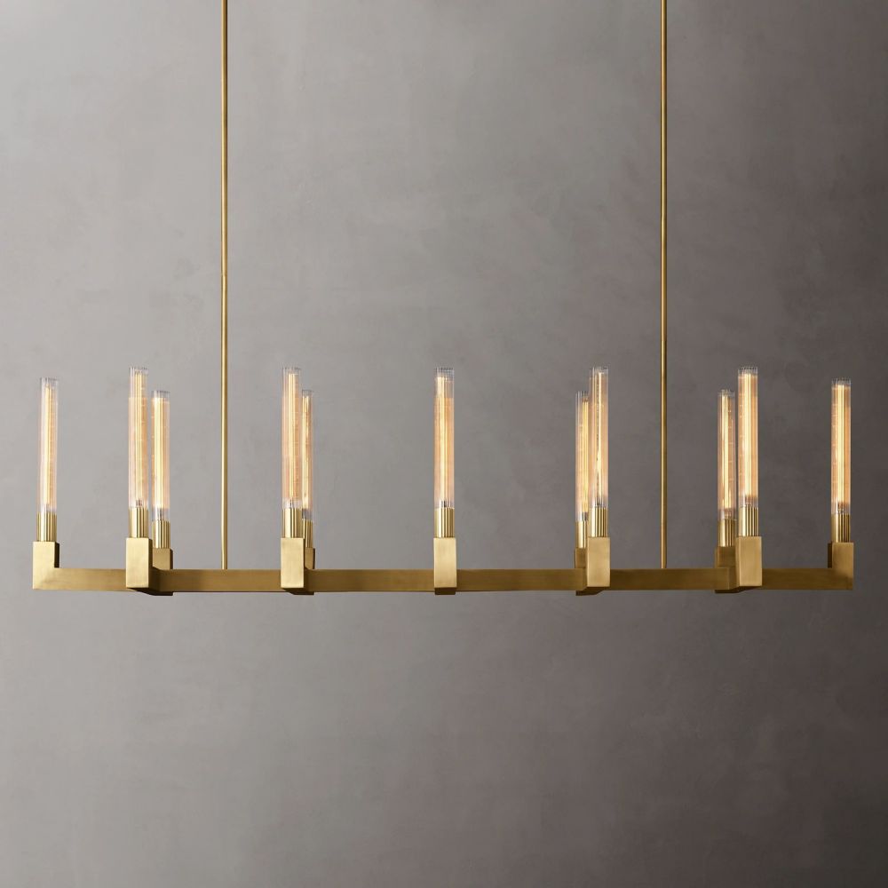 Cannel Linear Chandelier-MEET LIGHTING