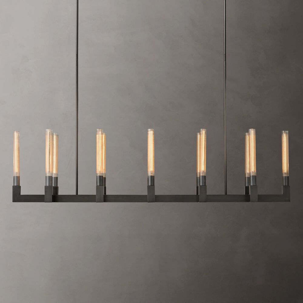 Cannel Linear Chandelier-MEET LIGHTING