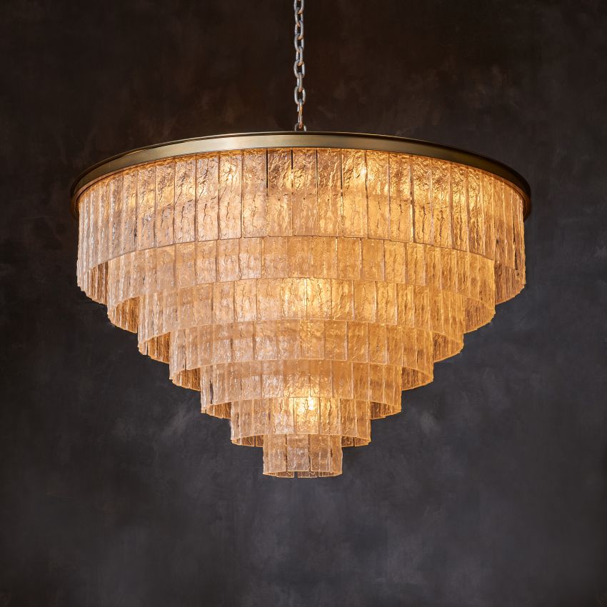 Claire Round Chandelier-MEET LIGHTING