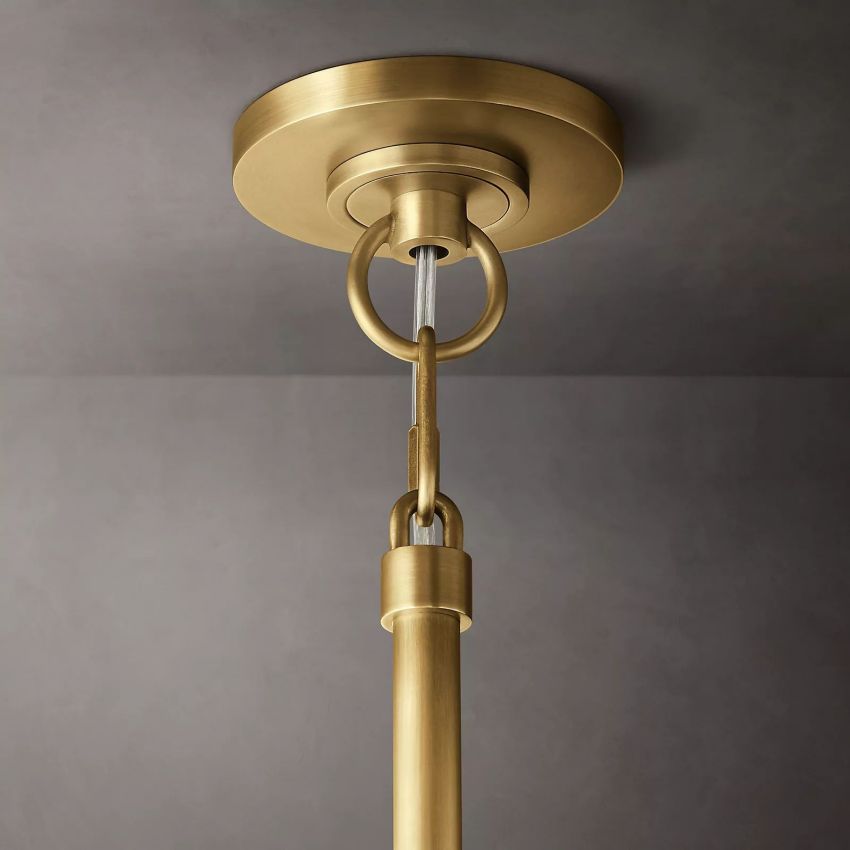 Boule Oval Chandelier 72"-MEET LIGHTING