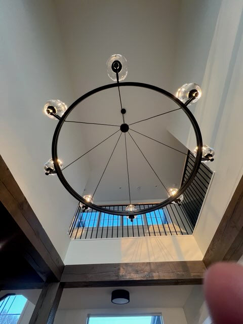 Demart Double Round Chandelier 48"-MEET LIGHTING