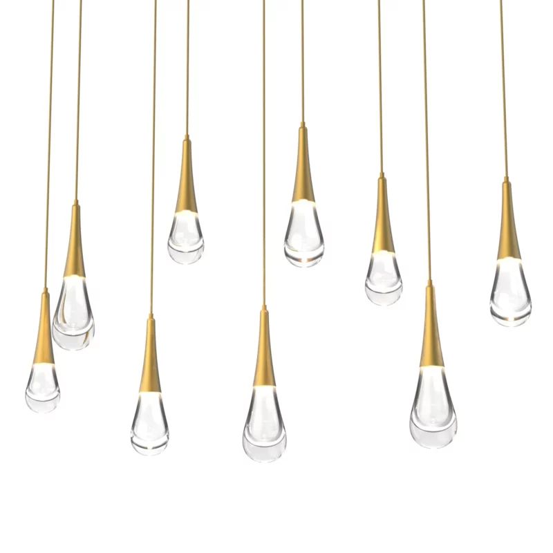 Dolores Linear Chandelier-MEET LIGHTING